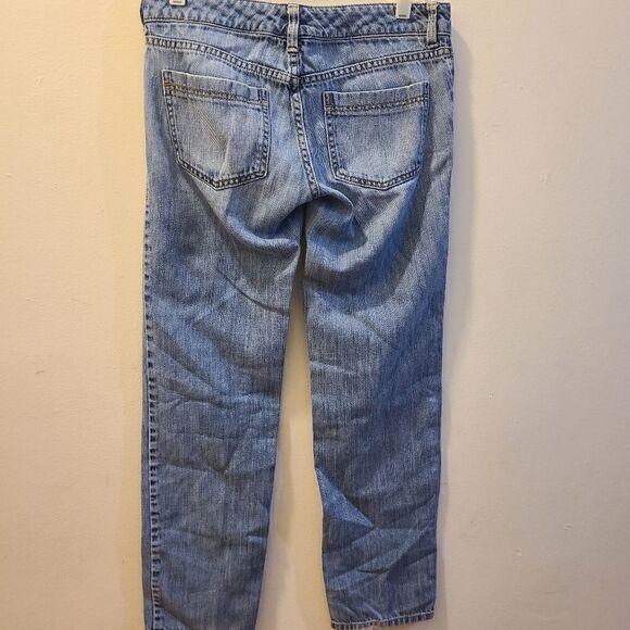 New York And Company Low Rise Slim Slouch Leg Size 0 - Picture 4 of 5